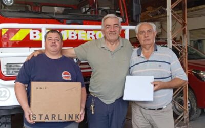 COESA ayuda a Bomberos de Suipacha